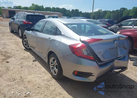 2018 Honda Civic Lx из США, поврежденный, VIN 19XFC2F54JE021569